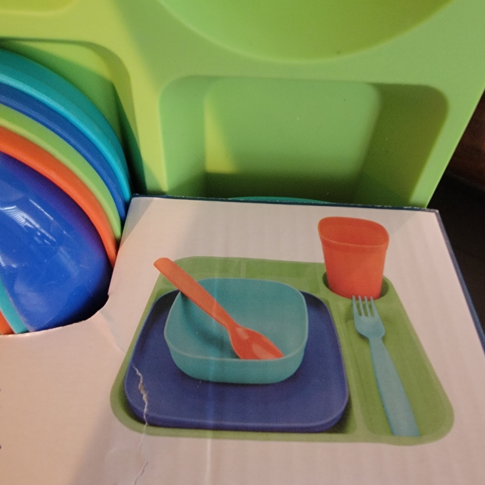 Vibrant Kids' Dinnerware Set - Picture 5 of 5